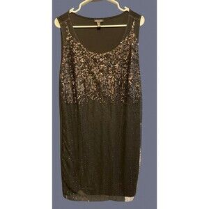 Sleeveless sequin dress